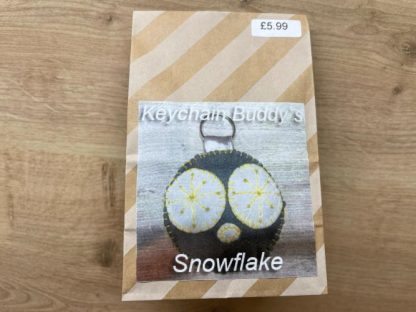 Make Your Own Keychain Buddy Snowflake