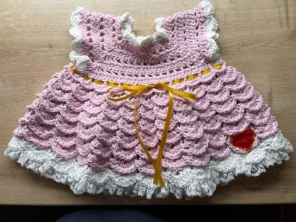 Pink & White Baby Dress