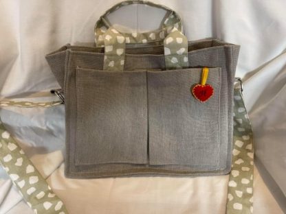 Grey Tote Bag