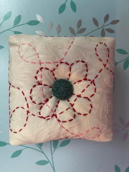 Square Flower Pin Cushion - Image 2
